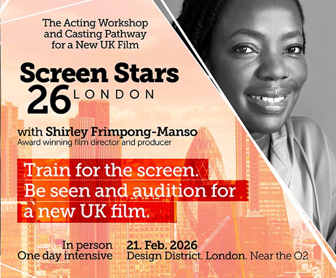 Screen Stars 26 London header top