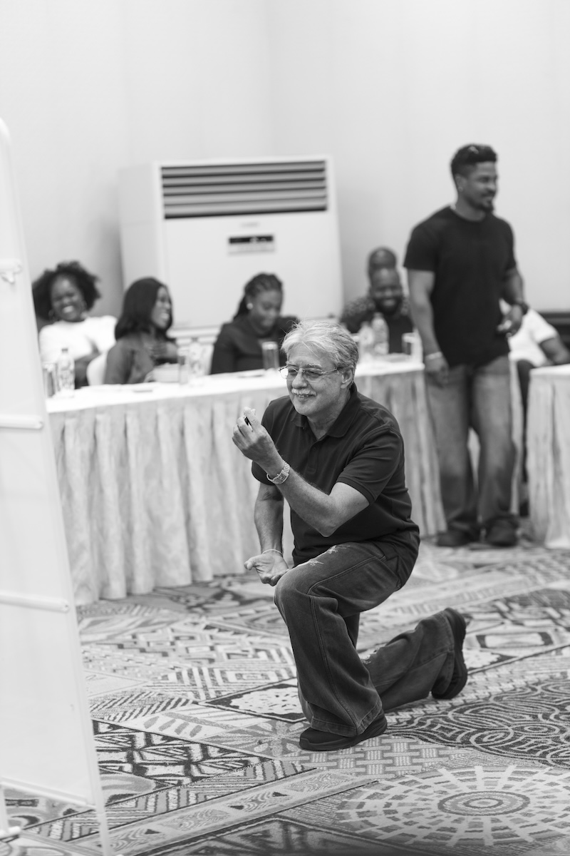 Director giving feedback