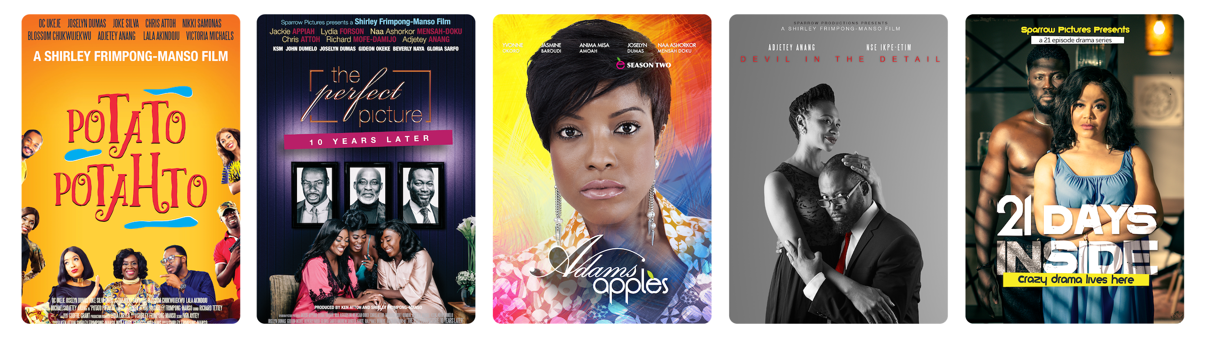 Shirley Frimpong-Manso Film Credits